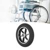 Rollstuhlrad 10 Zoll PU Geräuscharm Walker Lenkrolle Reifenersatz für Rollator Wagen