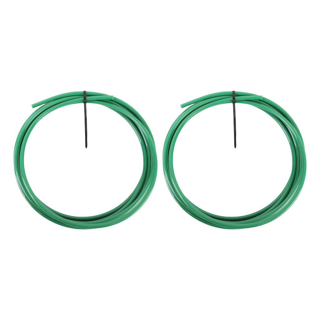 2 st Konditionerande Kopparrör Förlängning 4m(13 tum) L 38in Dia Inbyggd Böjremsbock