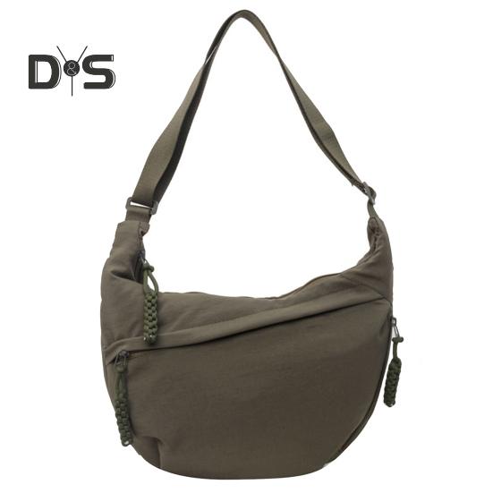Umhängetasche für Damen mit verstellbarem Riemen, große Kapazität, Knödeltasche, Reißverschluss, Multi-Pocket-Design, Schultertasche für den täglichen Gebrauch
