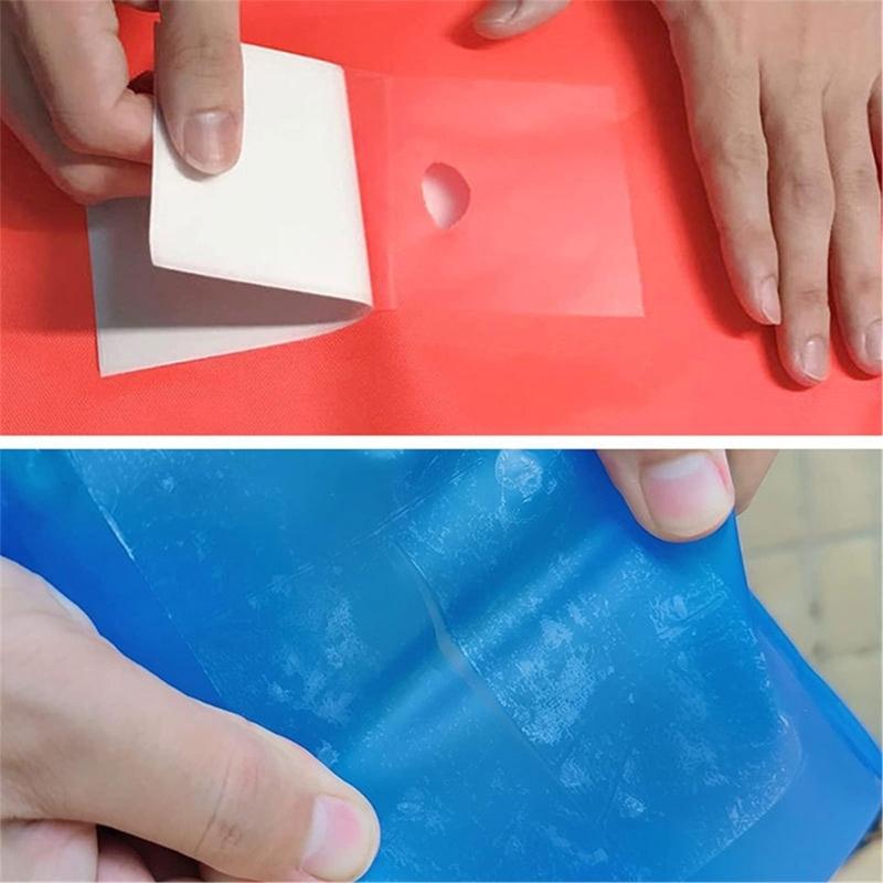 Nastro Riparazione Impermeabile Flessibile Durabilità Toppe per Materasso ad Aria per Piscina Gonfiabile Materasso ad Aria Tenda Riparazione Perdite