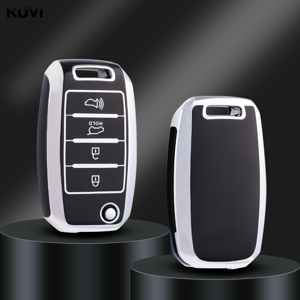 Tpu Car Flip Key Case Cover Shell For Kia Rio K2 K3 K4 K5 Sportage Picanto Optima Soul Ceed Sorento Forte Cerato Stinger Keyless