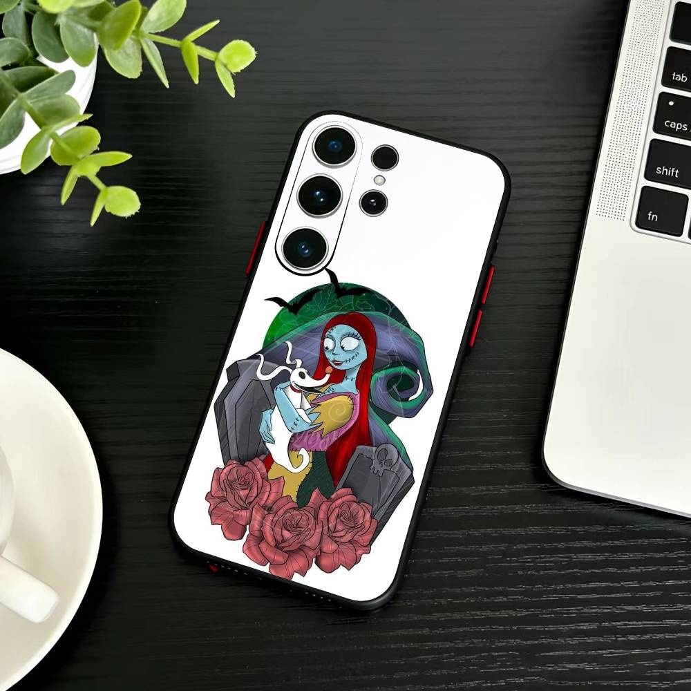 

I-Nightmare Before Christmas Phone Case For Samsung S26,S25,S24,S23,S22,S21,S20,Plus,Fe,Lite,Others Black Cover Samsung S21 s305G
