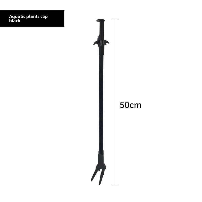 

Аквариумный посадочный и обслуживающий пинцет: Длинный зажим для чистки аквариума и ухода за водными растениями.