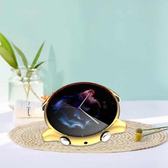 Watch Case Anti-fall Smart Watch Full Electroplating TPU Screen Protector Cover for Amazfit