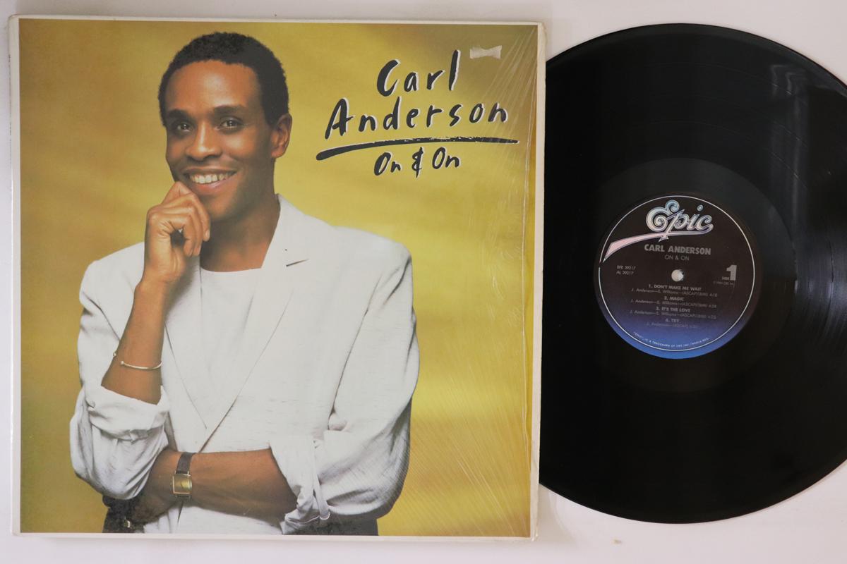

LP Record CARL ANDERSON - On & On BFE39217 EPIC 1984 US Soul/Funk Used