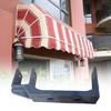Awning Brackets For Roof Retractable Awning Wall Mounting Replace Parts Iron Standard Manual Square Pipe Outdoor