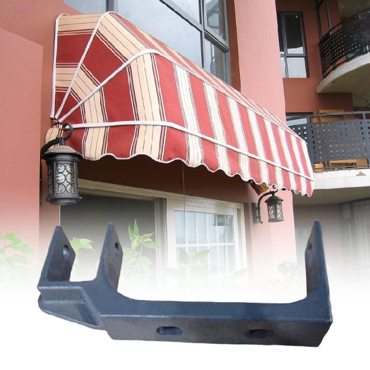 Awning Brackets For Roof Retractable Awning Wall Mounting Replace Parts Iron Standard Manual Square Pipe Outdoor