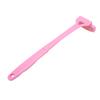 Pink Foldable Long Handle Lotion Applicator Cooling Rollers Back Lotion Applicator Massage with Replacement Roller