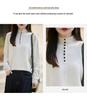 Stylish Women's Semi-High Neck Knit Sweater: French Autumn/Winter Collection