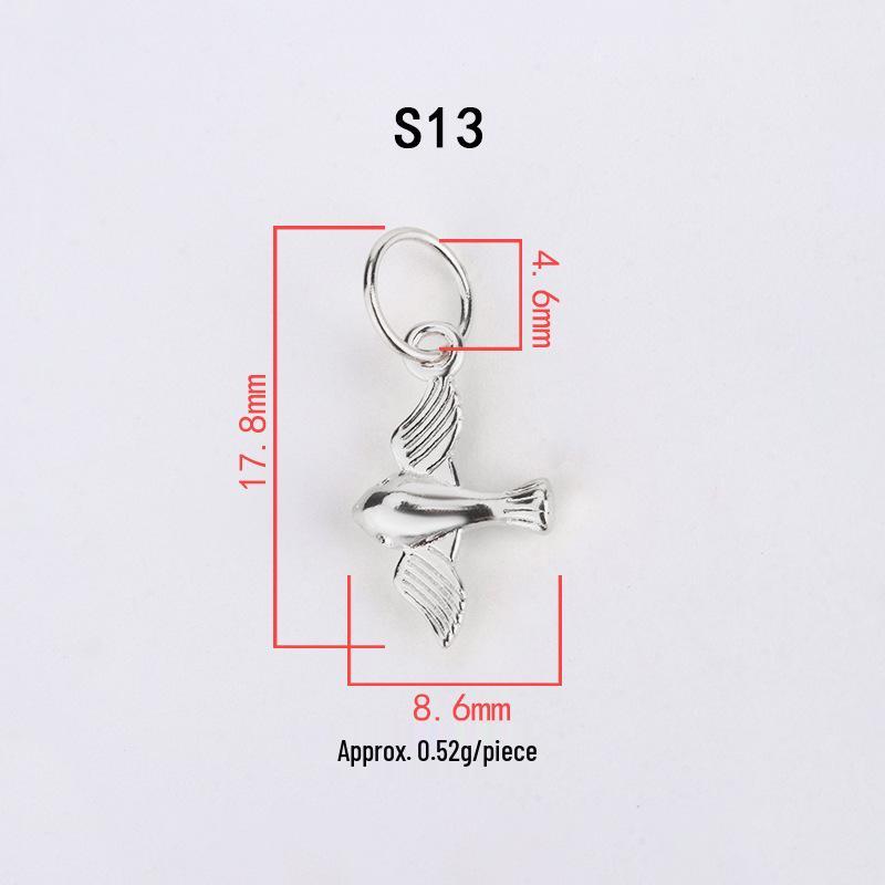 S925 Sterling Silver DIY Bracelet with Assorted Pendants