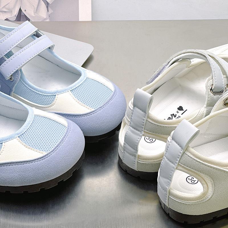 3 flat-bottomed Velcro sports bag head sandals women's summer hollowed-out outer wear new breathable fashion shoes