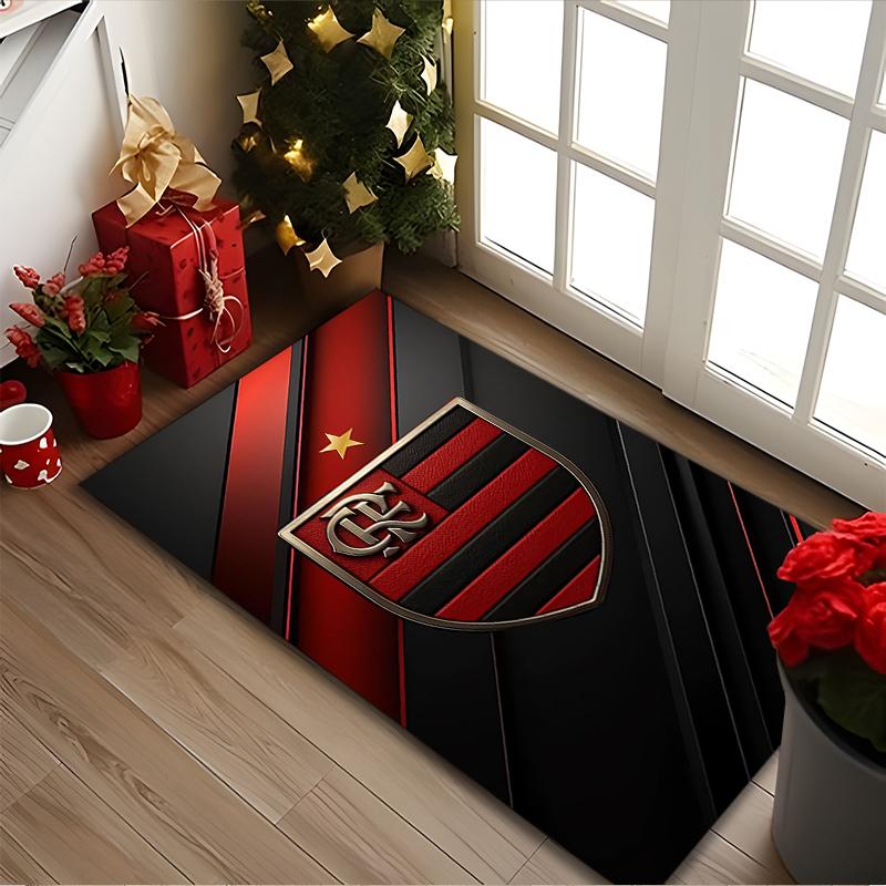 [1pc Rangers FC Office Chair Carpet] Digital Printed Area Rug for Home & Game Room Use, Soft Indoor Sofa Chair Mat