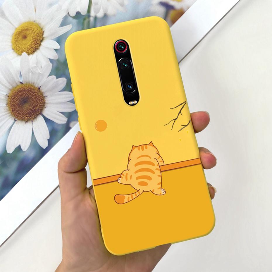 Kreslený obal pro Xiaomi Mi 9T Pro Mi9T Roztomilý barevný měkký silikonový zadní kryt pro Xiaomi Mi 9T 9 T 9TPro Pouzdra na telefon