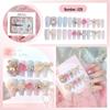 High-End Handmade Nail Art: Pure Desire Style Rhinestone Nail Stickers Collection.