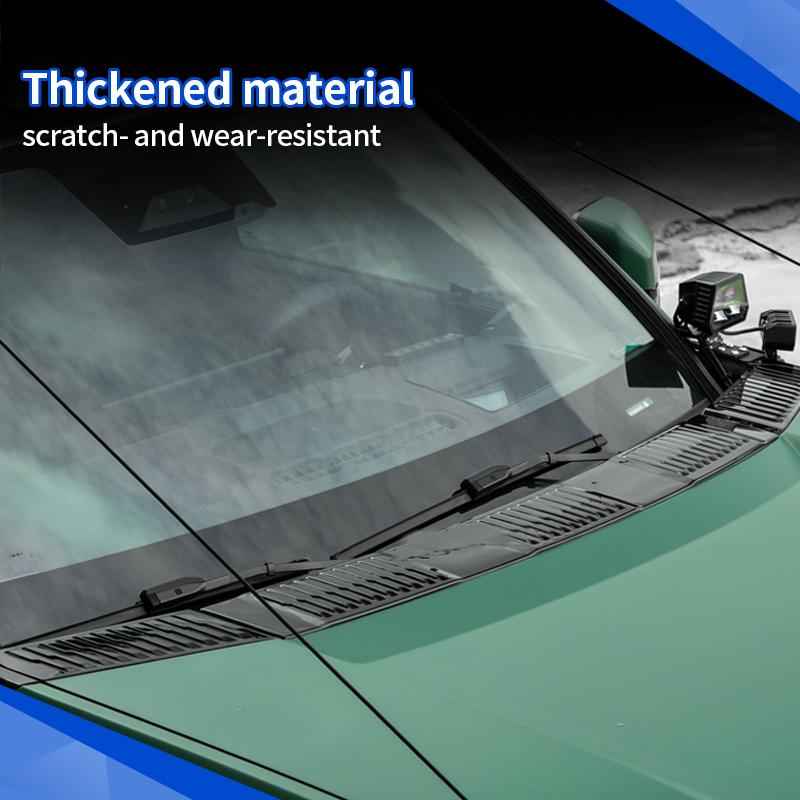 Car Hood Protector Trim for BYD Leopard 8 Denza B8 2025+ Windshield Wiper Hood Trim Hood Trim Exterior Car Accessories Black