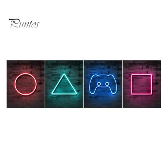 

Наклейки на игровую стену, самоклеящиеся неоновые наклейки на стены для видеогеймеров, игровая комната, фон, украшение стены, настенное искусство, игровые картинки для мальчиков, игровая комната A