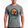 La Muerte Tshirt Summer Casual Cotton Tee Oversized Streetwear Tops Vintage Graphic Print Loose Fit Short Sleeve