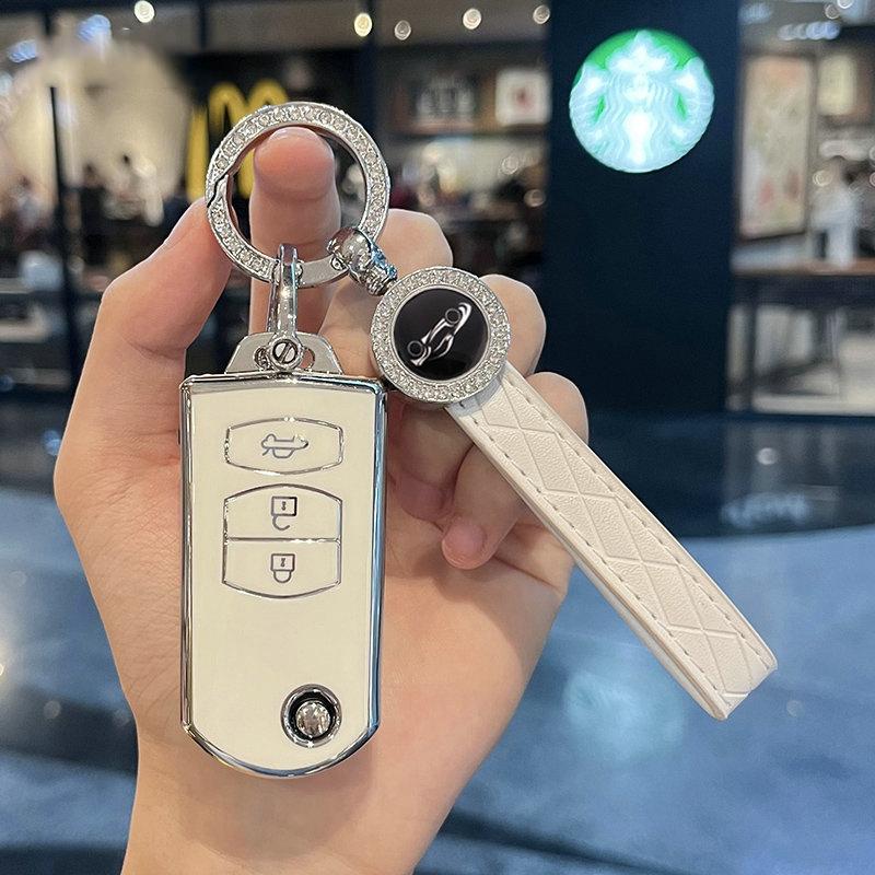 Tpu Car Key Case Cover For Mazda 2 3 5 6 8 Cx7 Cx-7 Cx5 Cx-5 Cx9 Cx-9 Mx5 Mx-5 M6 Rx8 Rx-8 2 3 4 Buttons Protector