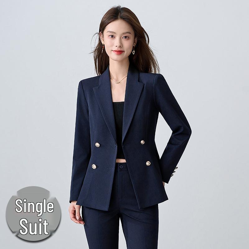 Set Costum Profesional de Înaltă Calitate pentru Femei pentru Recepționiste, Profesori și Personal de Salon - Slim Fit și la Modă