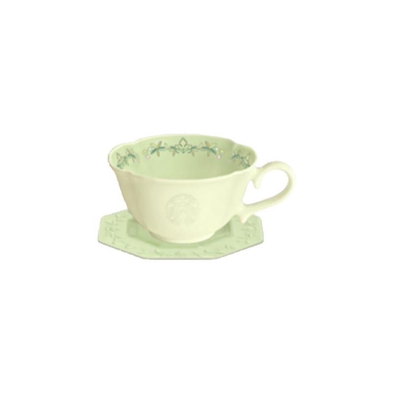 

Starbucks Spring Pattern Mug & Saucer Set
