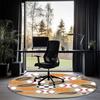Ballsportarten Bedruckter Runder Teppich Teppich Stuhlteppich Bereichsteppich Eingang Fußmatten, für Bürostuhl Wohnzimmer Schlafzimmer Küche.