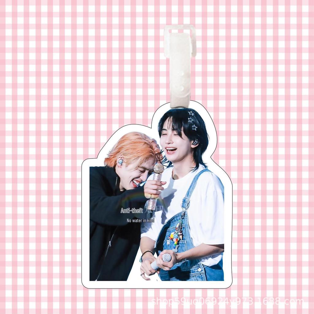 Yoon Jeonghan Seventeen Luggage Tag Keychain Ornament