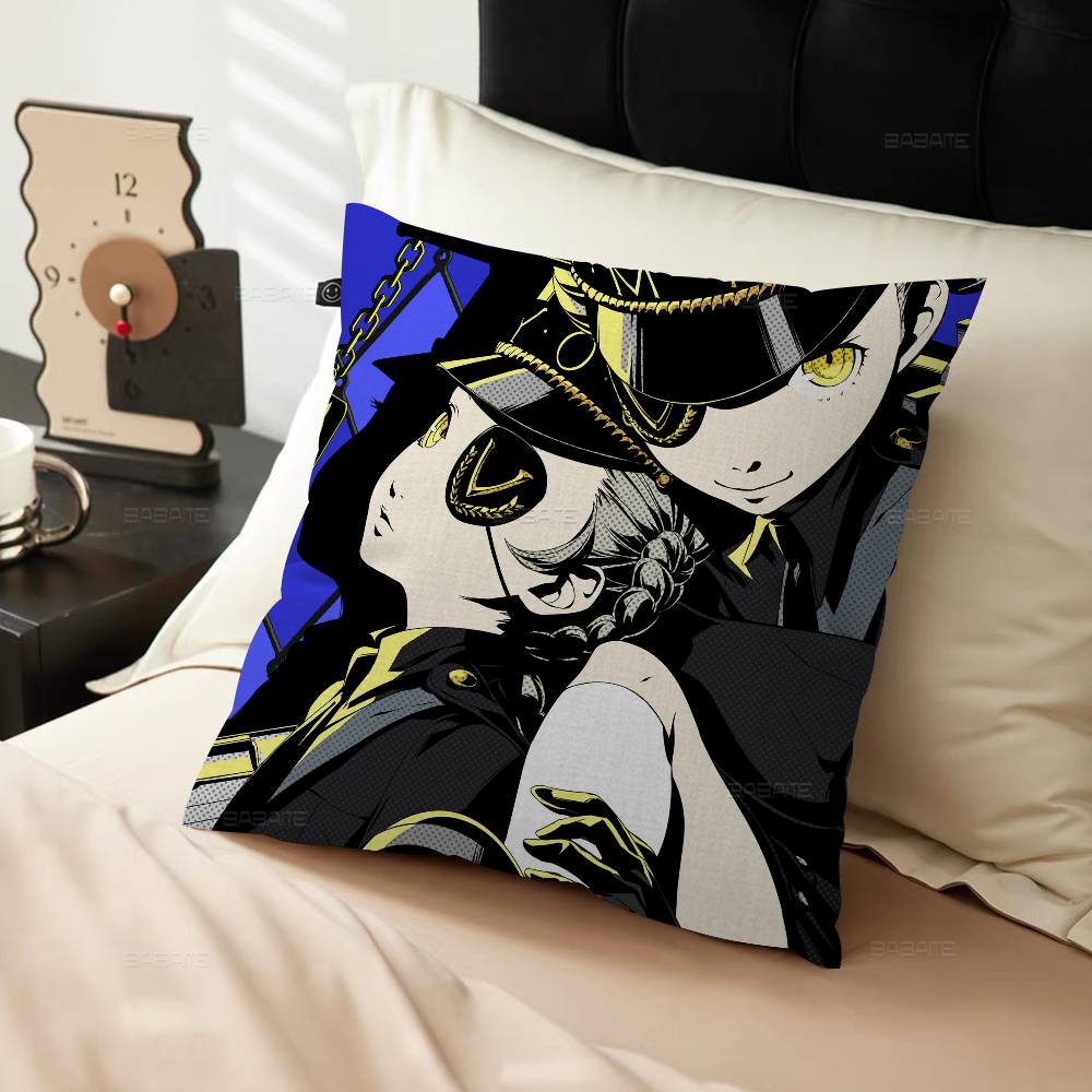 Hot Video P-Persona 5 Gaming Pillow Cover Design Cushion Cover Decor Holiday Decorati