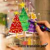 Erasable Glass Chalk Pen for Graffiti, Doors, Decorations, Mirrors, and Acrylic Surfaces.