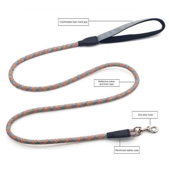 No-Pull Dog Harness Breathable Dog Harness with Reflective Leash Adjustable Fit Mesh Vest Harness