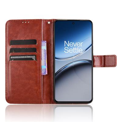 For OnePlus Nord 4 Case Crazy Horse Texture PU Leather Phone Wallet Cover