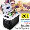 20L DC12/24V Mini Auto Domácí Auto Lednice Ledničky Mrazák Chladič Ohřívač Udržovat Teplo Čerstvé pro Auto Domov Pinic Kempování AC110/220V