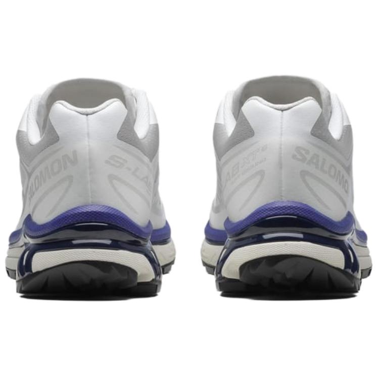Salomon Xt-6 Soft Comfortable Lightweight Low-Top Casual Trail Running Shoes Unisex sneaker White 478203