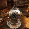 Mark V Diving Helmet Solid Steel 18 Inch Brass Nautical Decor Home Decor Birthday Gift