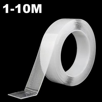 Ultra-sterke 1-10m Dubbelzijdige Kleefstof Nano Tape Helder Verwijderbaar Waterdicht Extra Sterke Plakstrip Heavy-duty Tweezijdig Tape