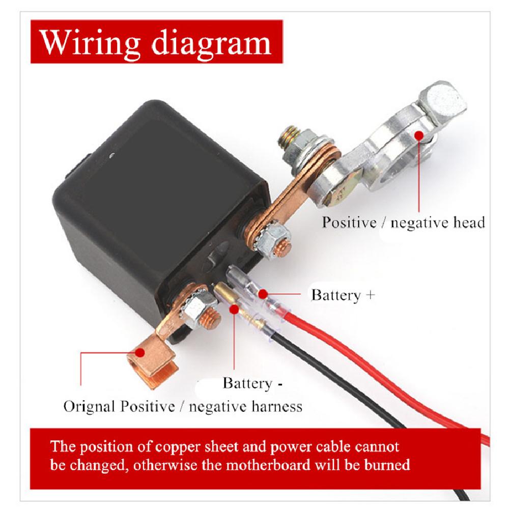 Remote Control Power-off Switch 120A-dual Remote Control
