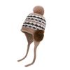 Winter Outdoor Plush Warm Big Head Knitted Woolen Hat