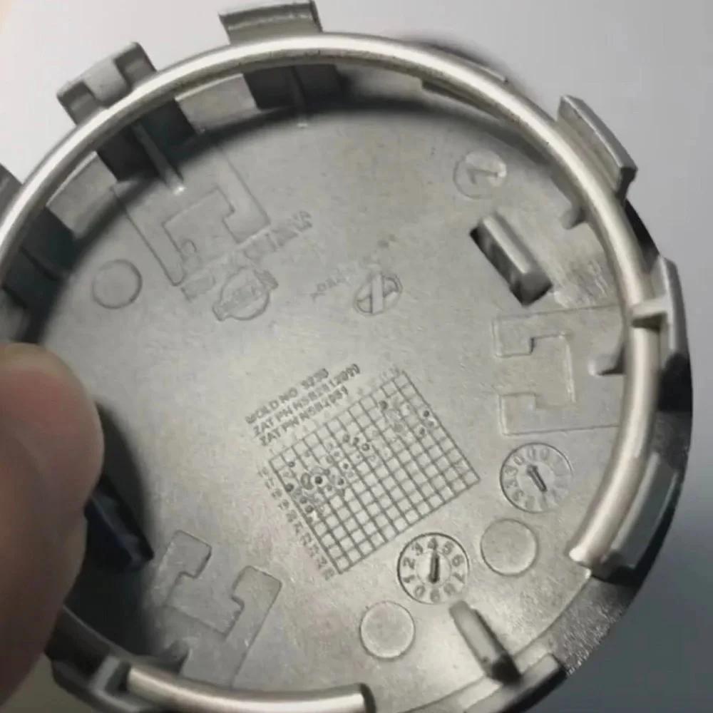 54mm/63mm Neue 4 Stück Auto Radnabenkappen Abdeckungen für Nissan Tiida Sentra X Trail T32 Qashqai J10 J11 Leaf Juke Teana