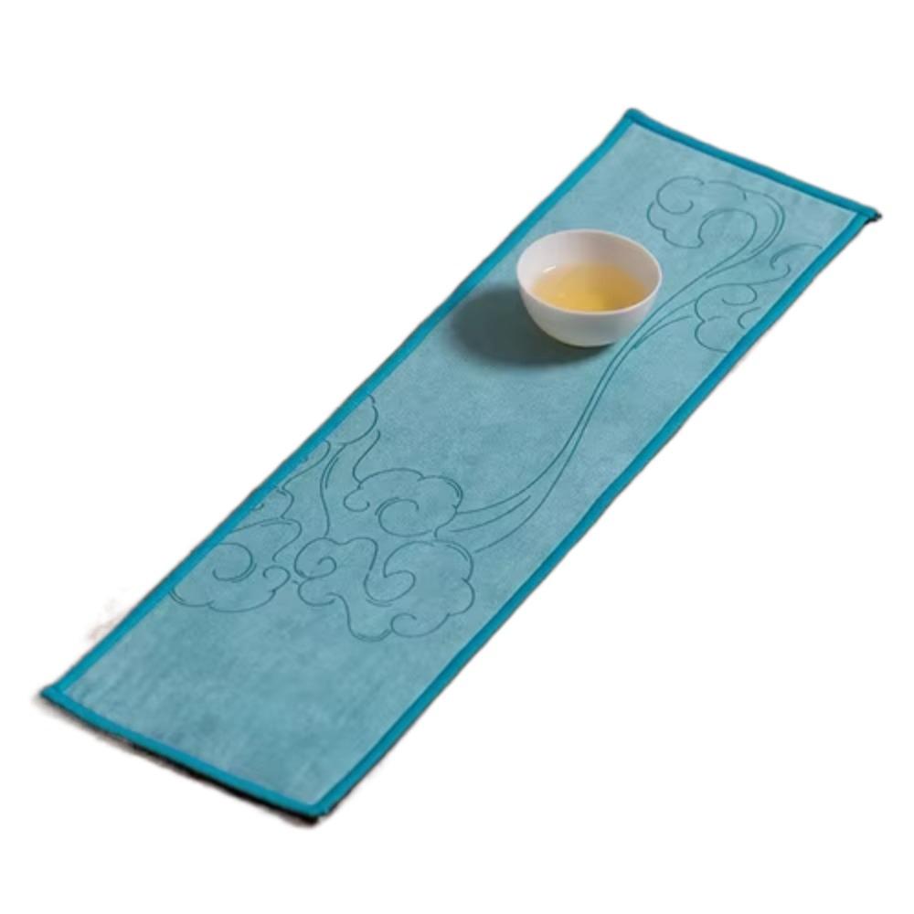 New Thickened Painted Tea Towel Absorbent Cotton Cleaning Cloth Tea Napkin Tea Ceremony