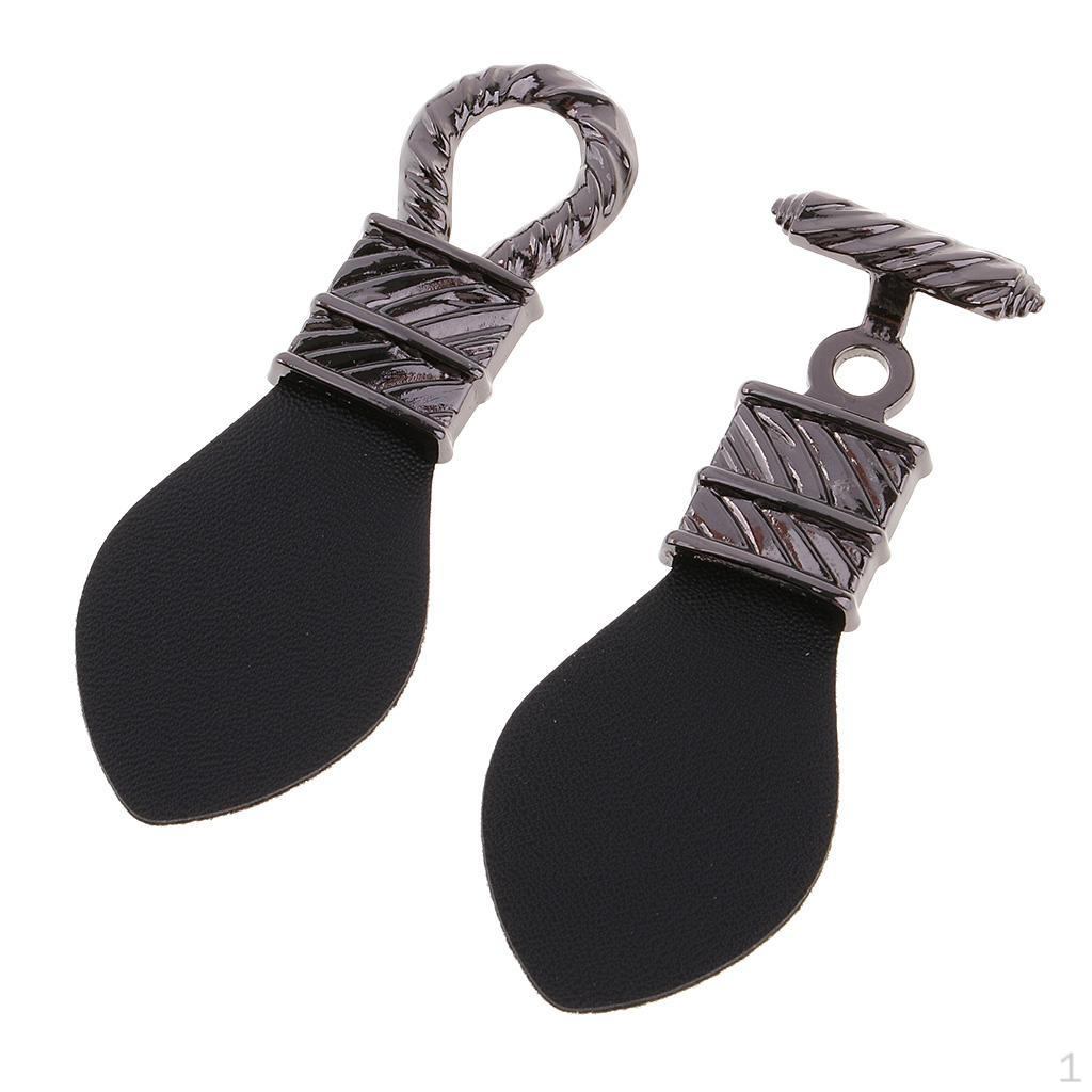 

1 Pair Horn Toggle Buttons Duffle Coat Fastener