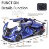 KMM 1/24 Spray Huayra Supercar Alloy Miniature Miniature Model Sound Light Pull Back Kid Birthday Gift Exquisite Box Collect val