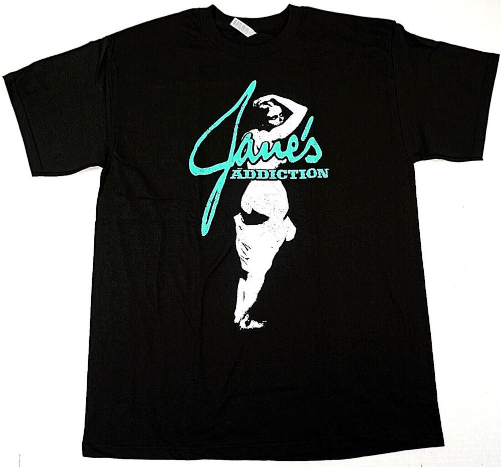 

JANE S ADDICTION T-shirt Alternatice Rock Metal Tee Men s M-2XL Black New Unisex T-Shirt S