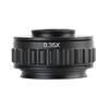 C-Mount Adapter Lens Microscope Adapter Trinocular Stereo Microscope 0.35X/0.5X