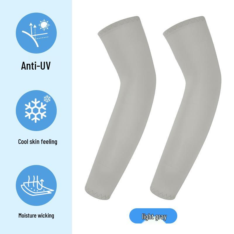 Dünne Anti-Pilling UV-Schutz Radsport-Armlinge für Kinder - Outdoor Eisseide Sonnenschutz-Ärmel