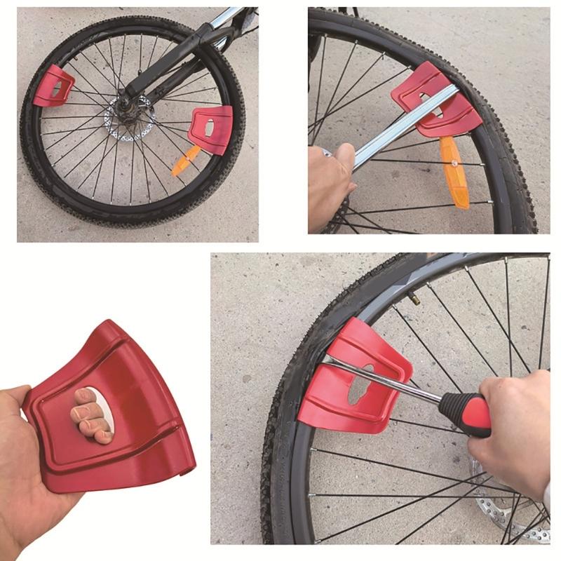 Motorcycle Wheel Rims Guard Set of 2 PC Tire Lever Buffer Protectors for Routine Tire Service & Garage Maintenance