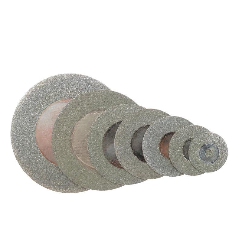 Diamond Electroplated Cutting Disc for Jade, Emerald, Agate, and Glass (20-60MM)