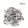 20/50Pcs Shelf Pins Pegs, 5mm Spoon Shape Nickel Plated Shelf Support Pegs, Bookshelf Pegs For Shelves
