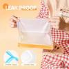20PCS Reusable Thick Silicone Food Storage Bags Zip Lock Freezer Bag Leak Proof