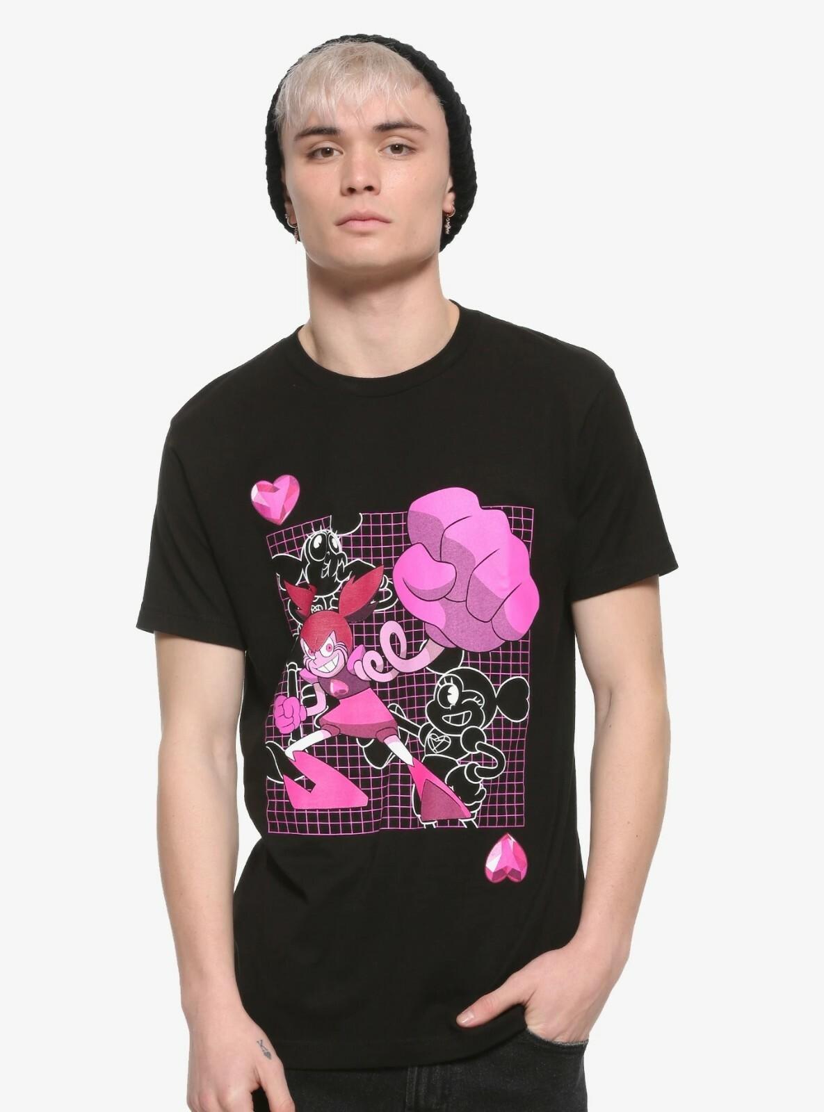 Steven Universe Mens Steven Universe The Movie Spinel Punch Shirt New S L XL M