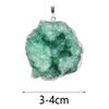 Stone Pendants Necklace Connectors Beautiful Crafts Irregular Shape, Decorative, Art Decor, Women