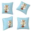 Appa With Clouds, Avatar The Last Airbender Square Pillowcase Cushion Cover Pillow Case Throw Pillow Cover for Home Bedroom Car